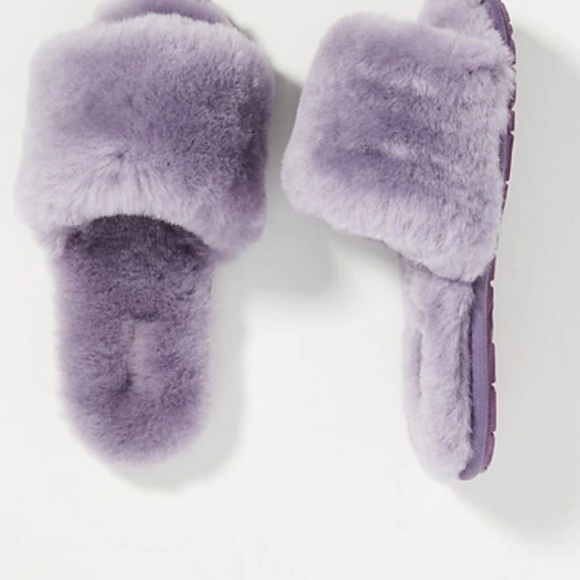 frankie shearling slippers